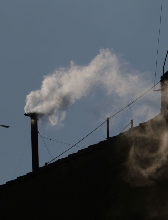 A new pope has been elected.
