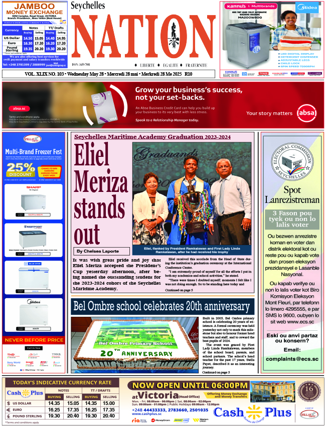 Wednesday 28 May, 2025