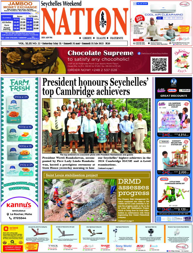 Saturday 31 May, 2025