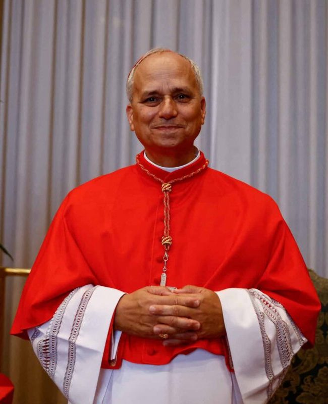 The new pope is Cardinal Robert Prevost
