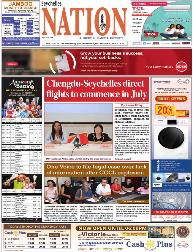 Wednesday 04 June, 2025