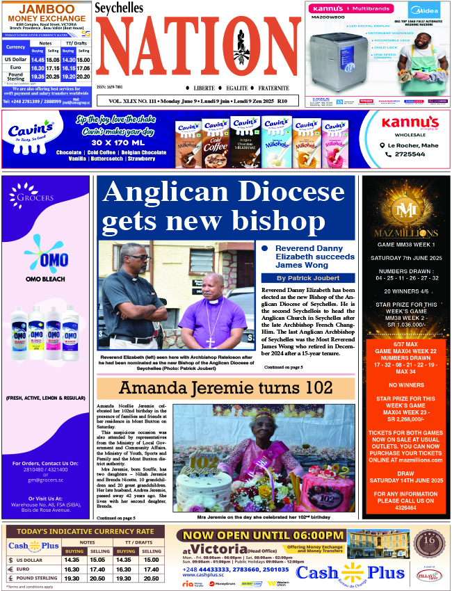 Monday 09 June, 2025