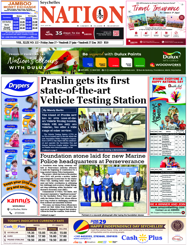 Friday 27 June, 2025