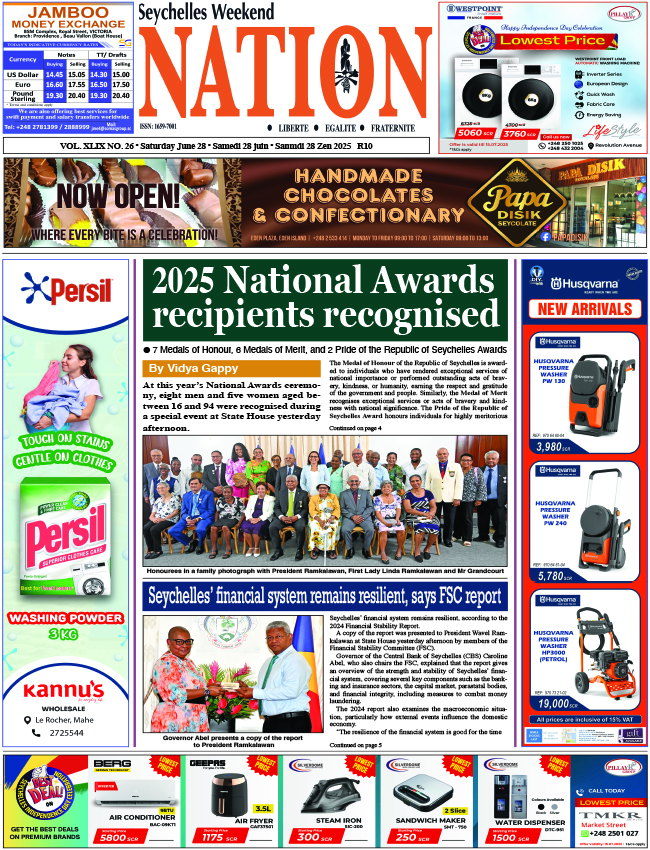 Saturday 28 June, 2025