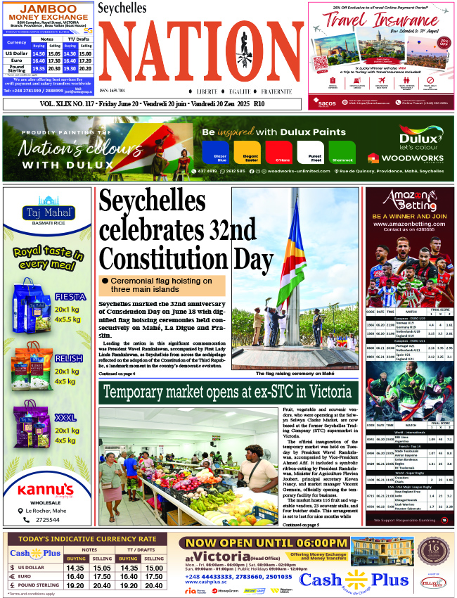 Friday 20 June, 2025