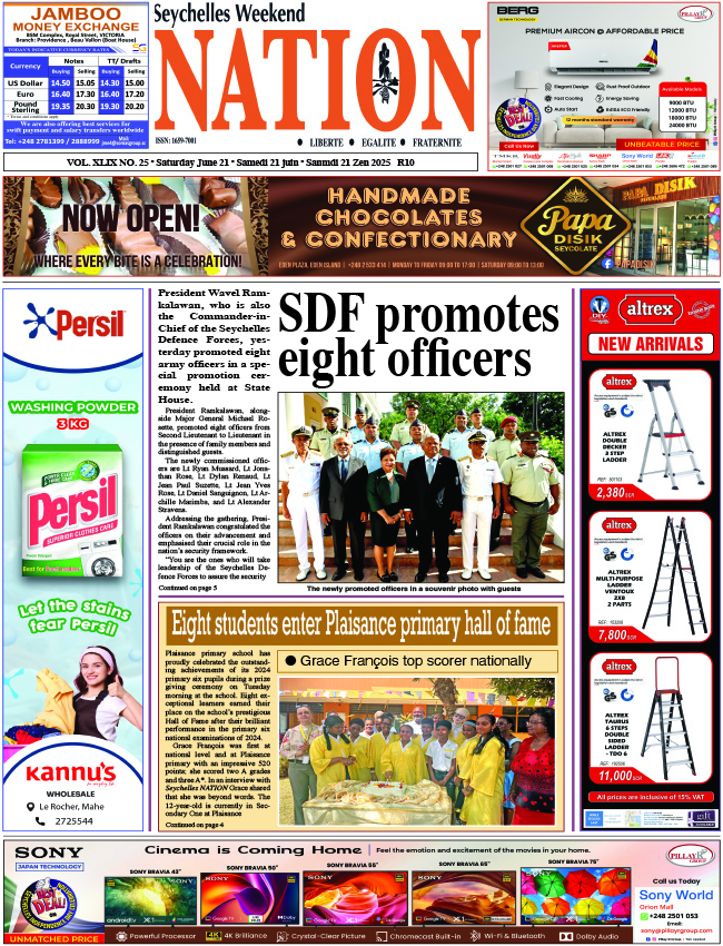 Saturday 21 June, 2025