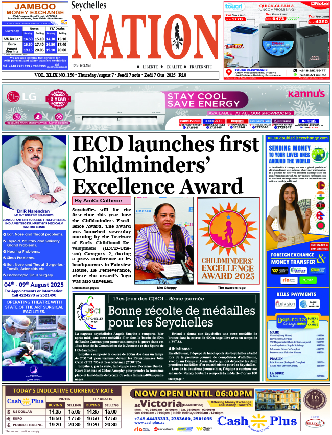 Thursday 07 August, 2025