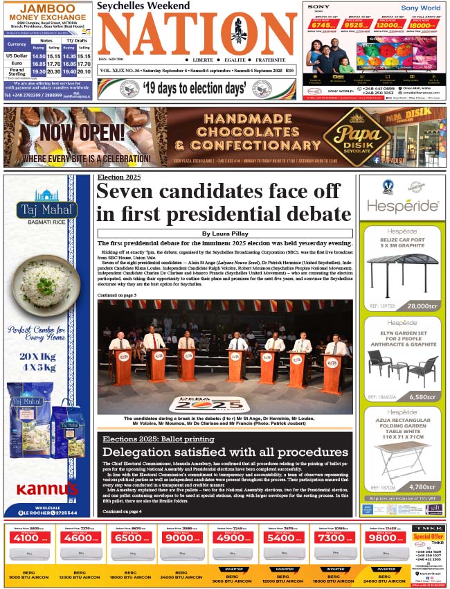 Saturday 06 September, 2025