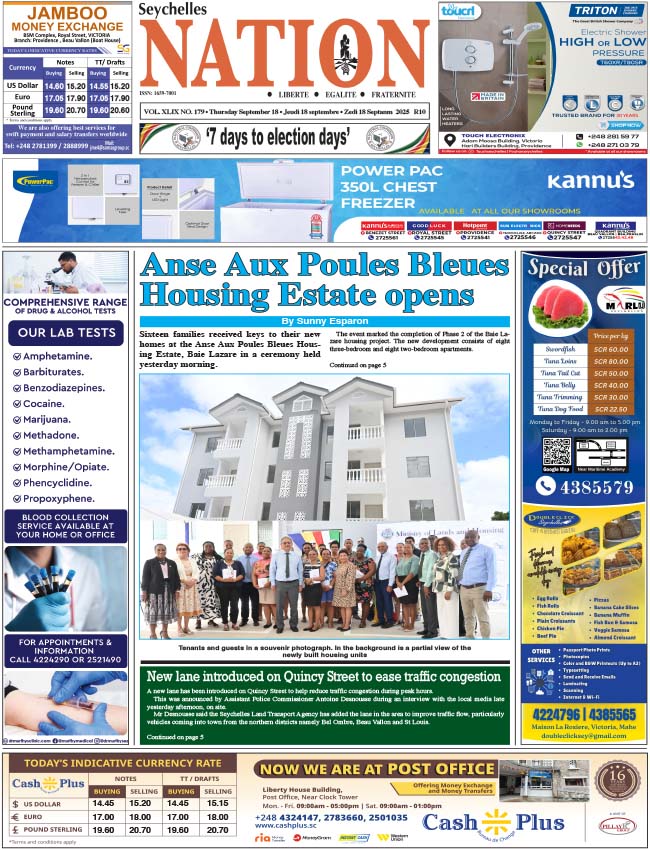 Thursday 18 September, 2025