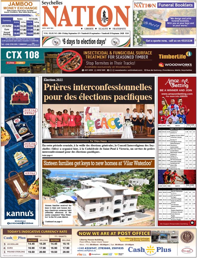 Friday 19 September, 2025