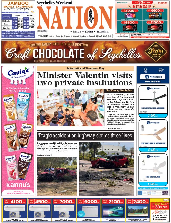 Saturday 04 October, 2025