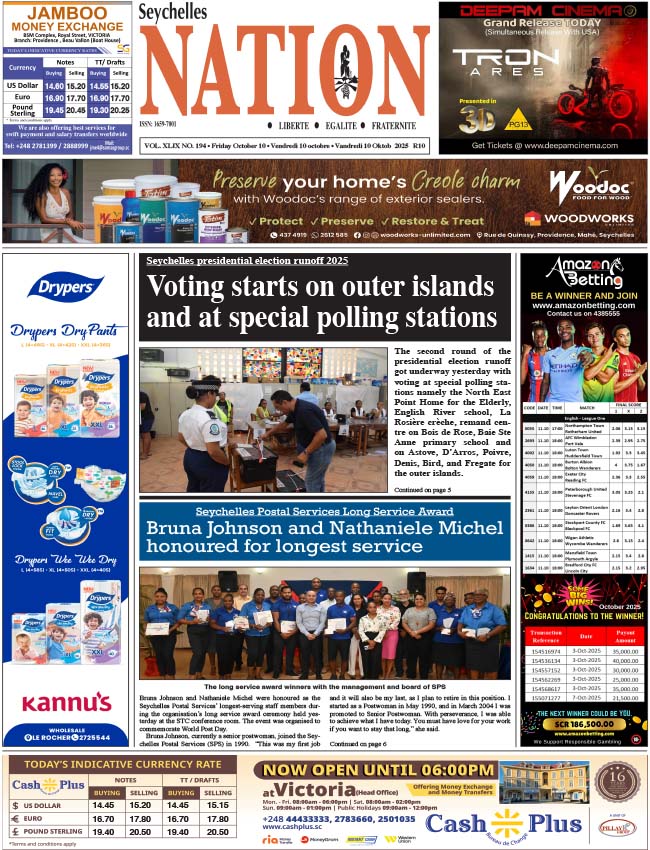 Friday 10 October, 2025