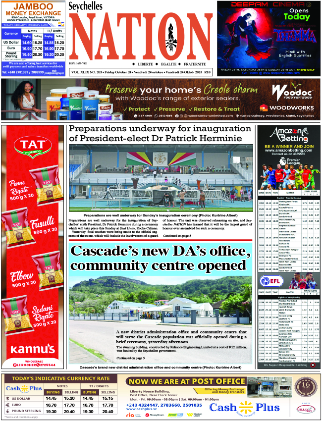 Friday 24 October, 2025
