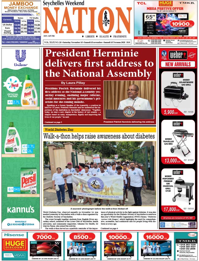 Saturday 15 November, 2025