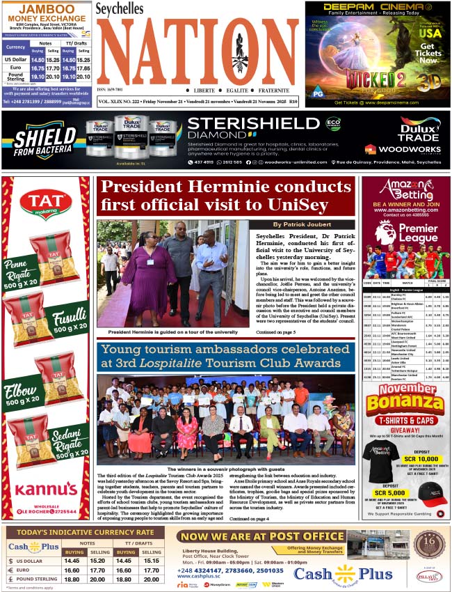 Friday 21 November, 2025