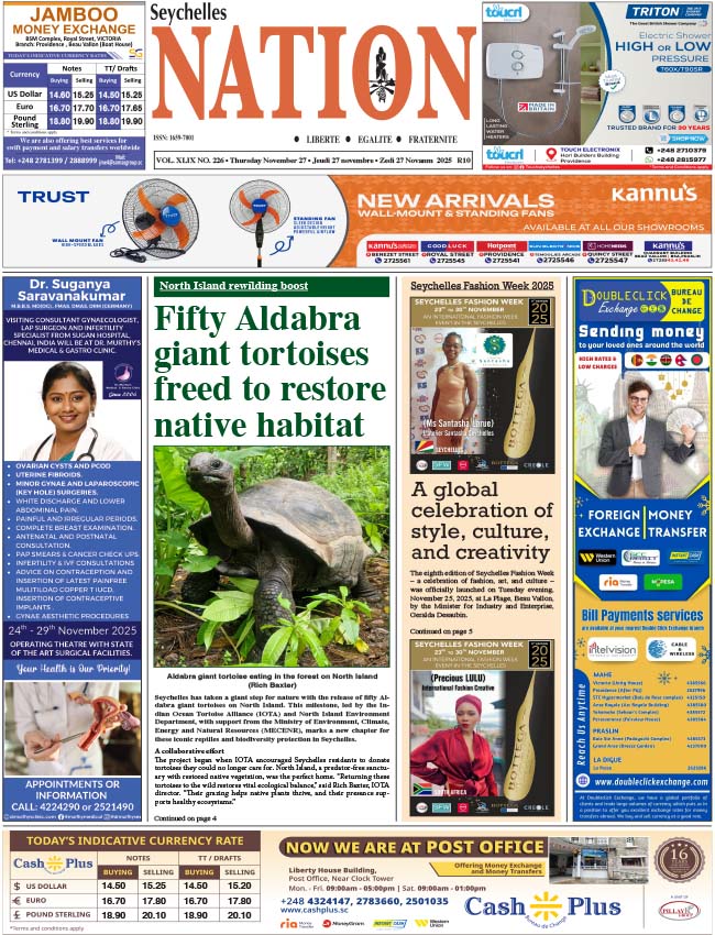 Thursday 27 November, 2025