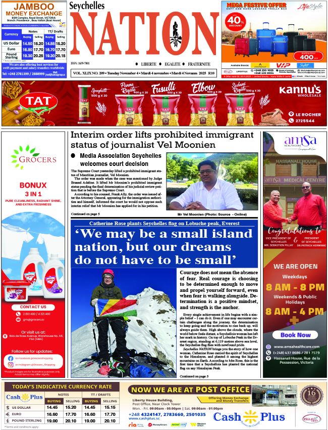 Tuesday 04 November, 2025