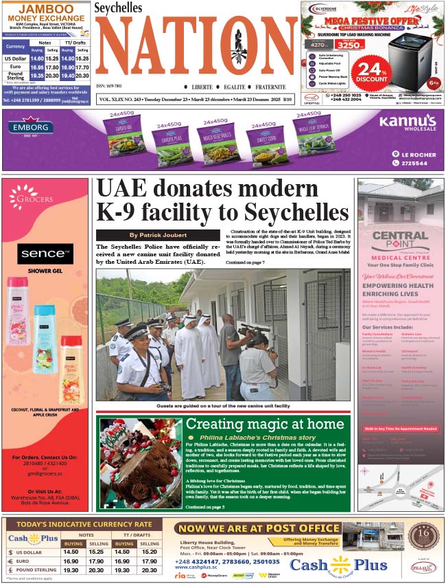 Tuesday 23 December, 2025
