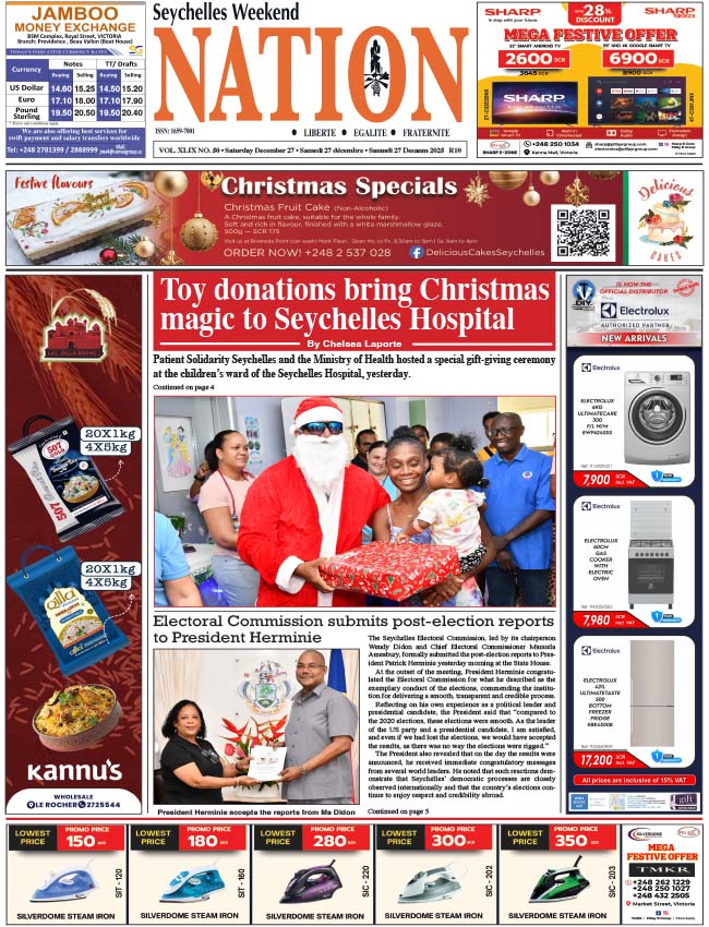 Saturday 27 December, 2025