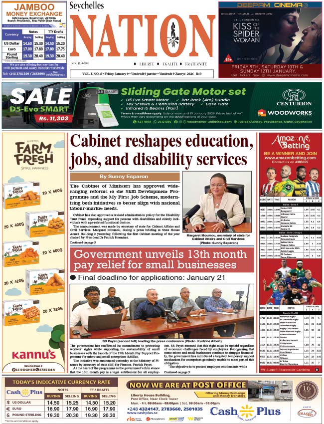 Friday 09 January, 2026