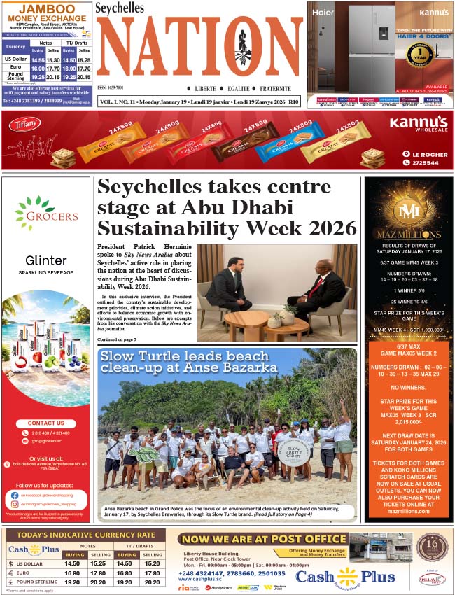 Monday 19 January, 2026