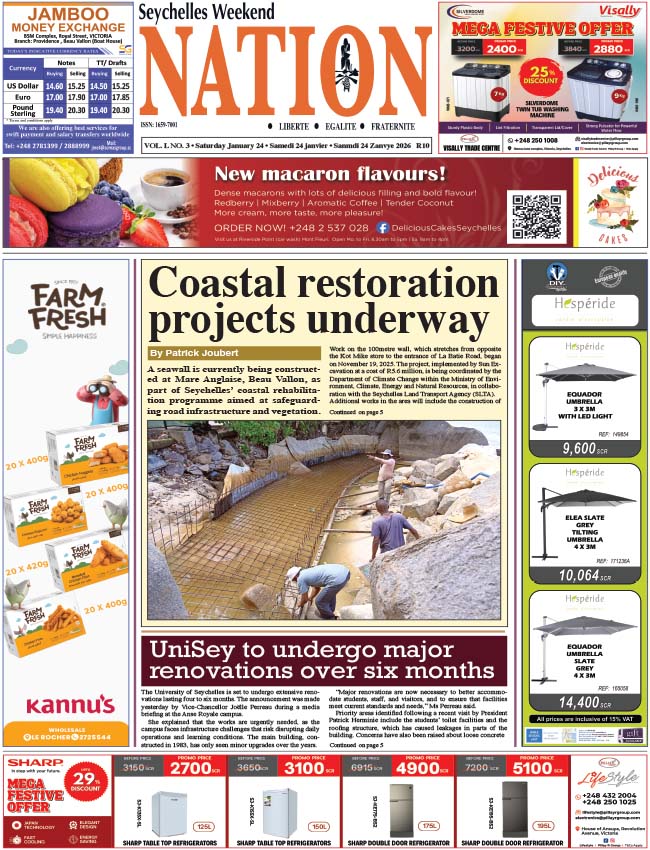 Saturday 24 January, 2026