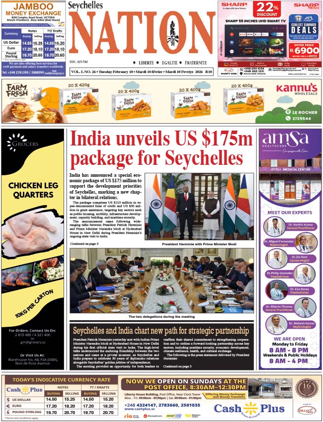 Tuesday 10 February, 2026