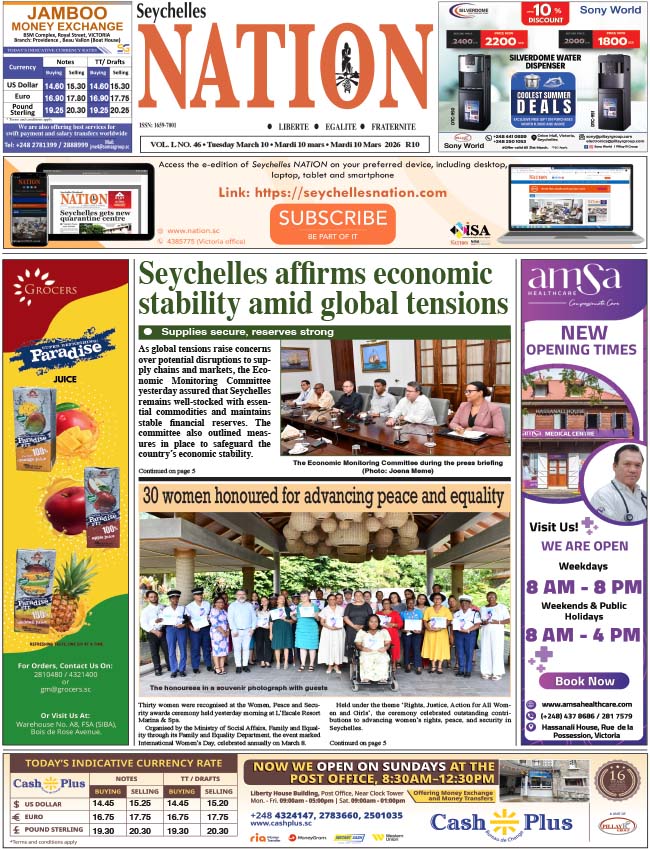 Tuesday 10 March, 2026