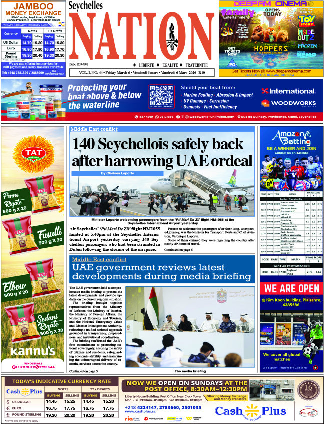 Friday 06 March, 2026