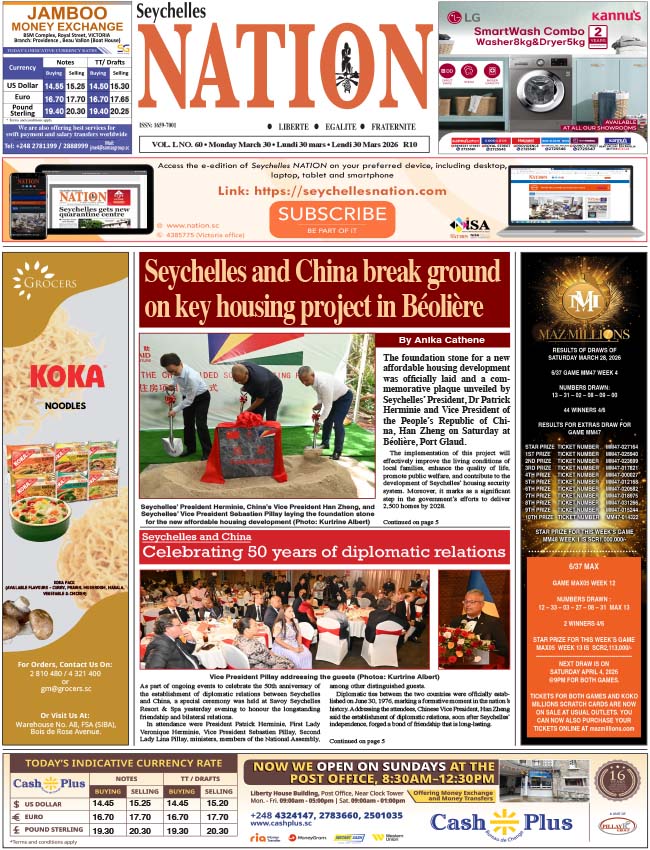 Monday 30 March, 2026