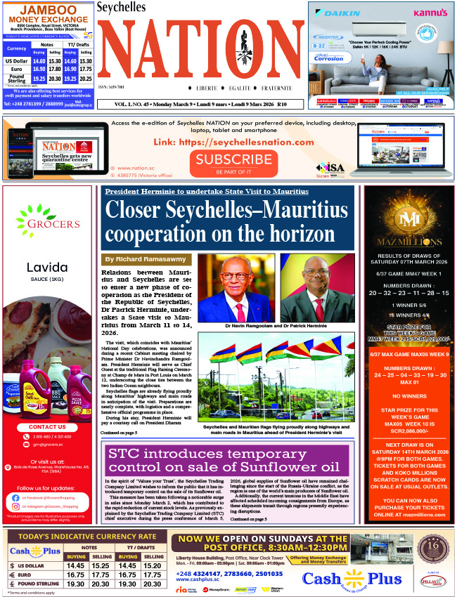 Monday 09 March, 2026