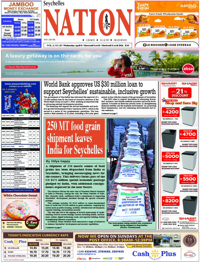 Wednesday 08 April, 2026