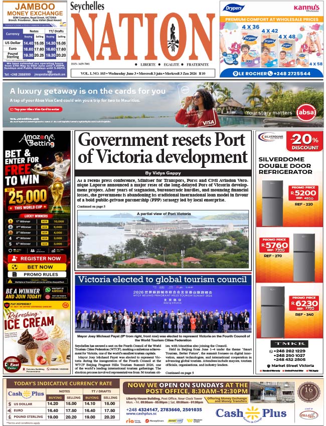 Wednesday 03 June, 2026