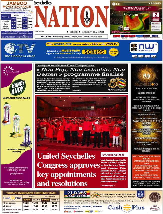 Monday 08 June, 2026