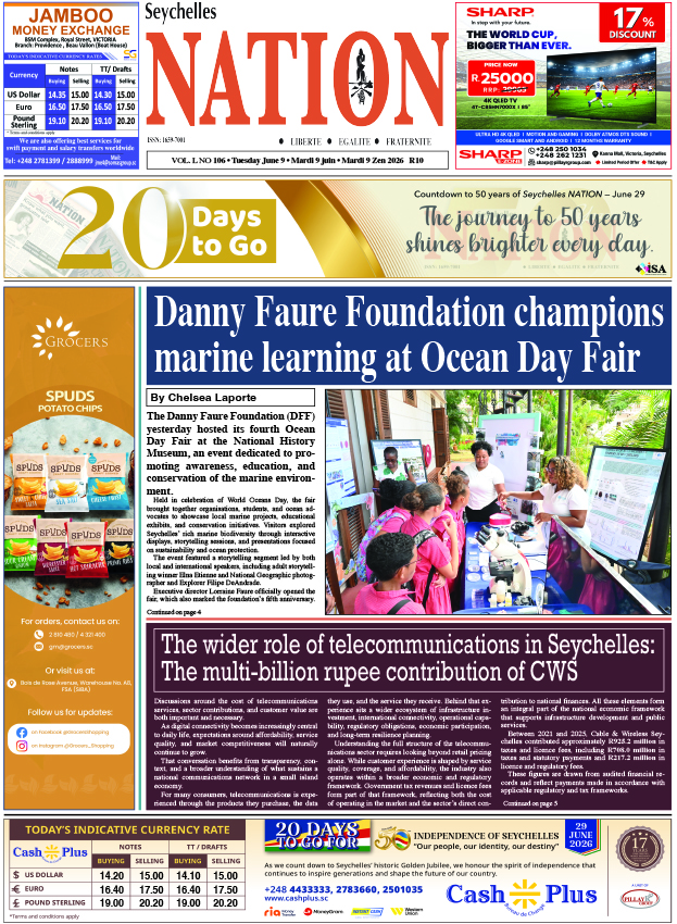 Tuesday 09 June, 2026
