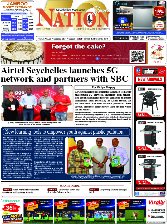 Saturday 04 July, 2026