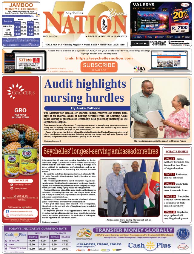 Tuesday 04 August, 2026