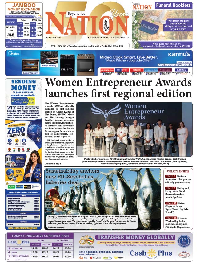 Thursday 06 August, 2026