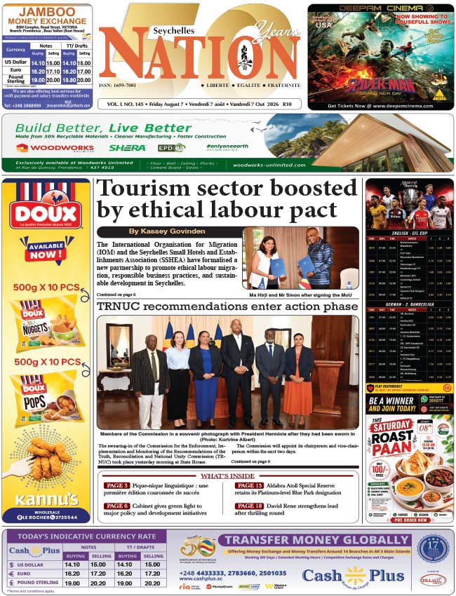 Friday 07 August, 2026
