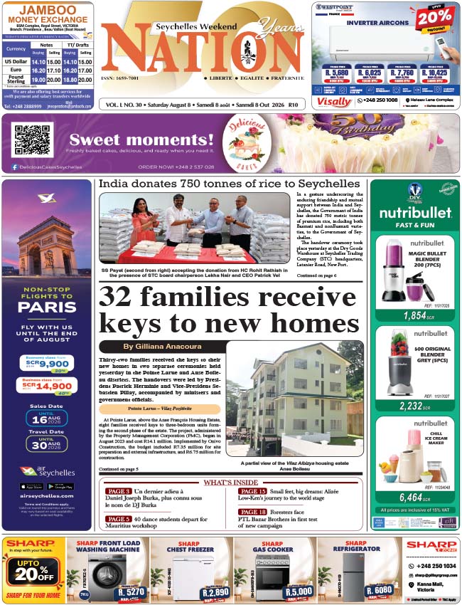 Saturday 08 August, 2026