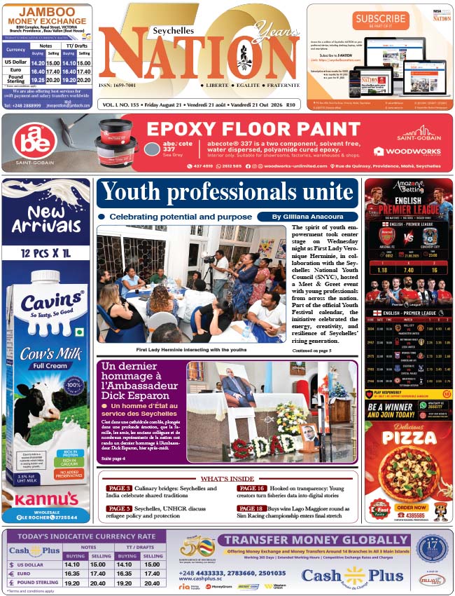 Friday 21 August, 2026
