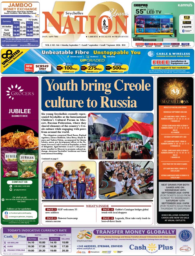 Monday 07 September, 2026