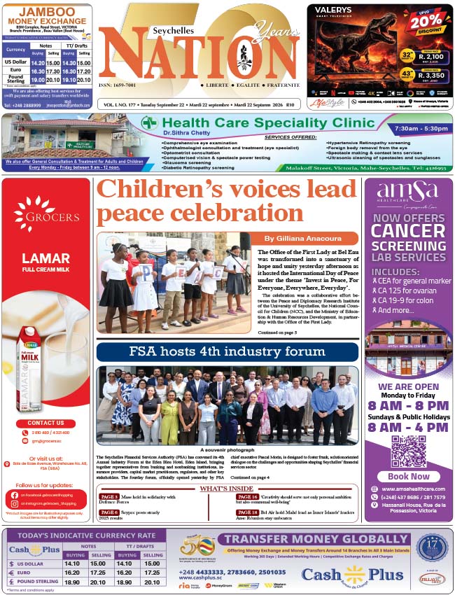 Tuesday 22 September, 2026