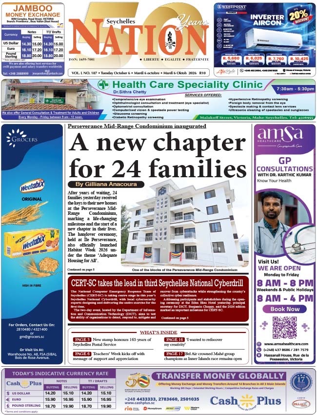 Tuesday 06 October, 2026