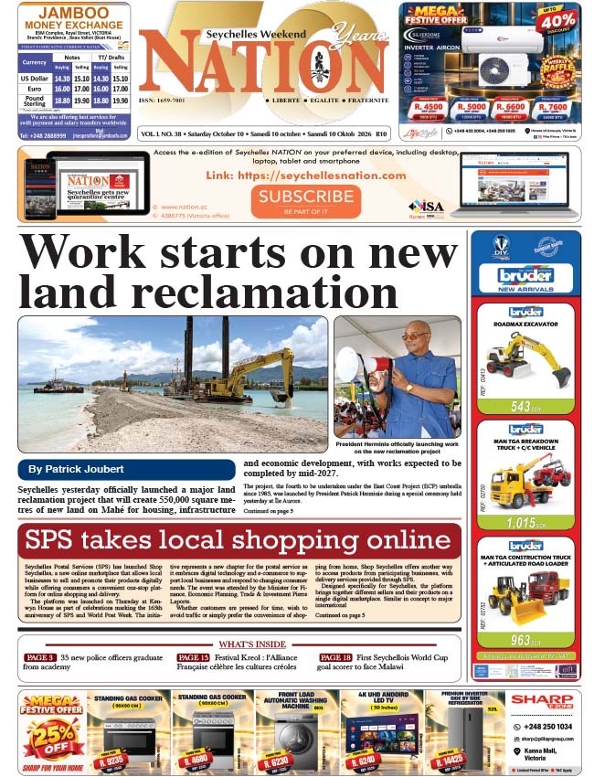 Saturday 10 October, 2026